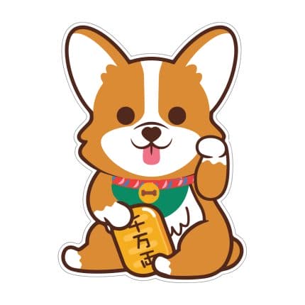 برچسب لپ تاپ پویا مارکت طرح روباه کد 385