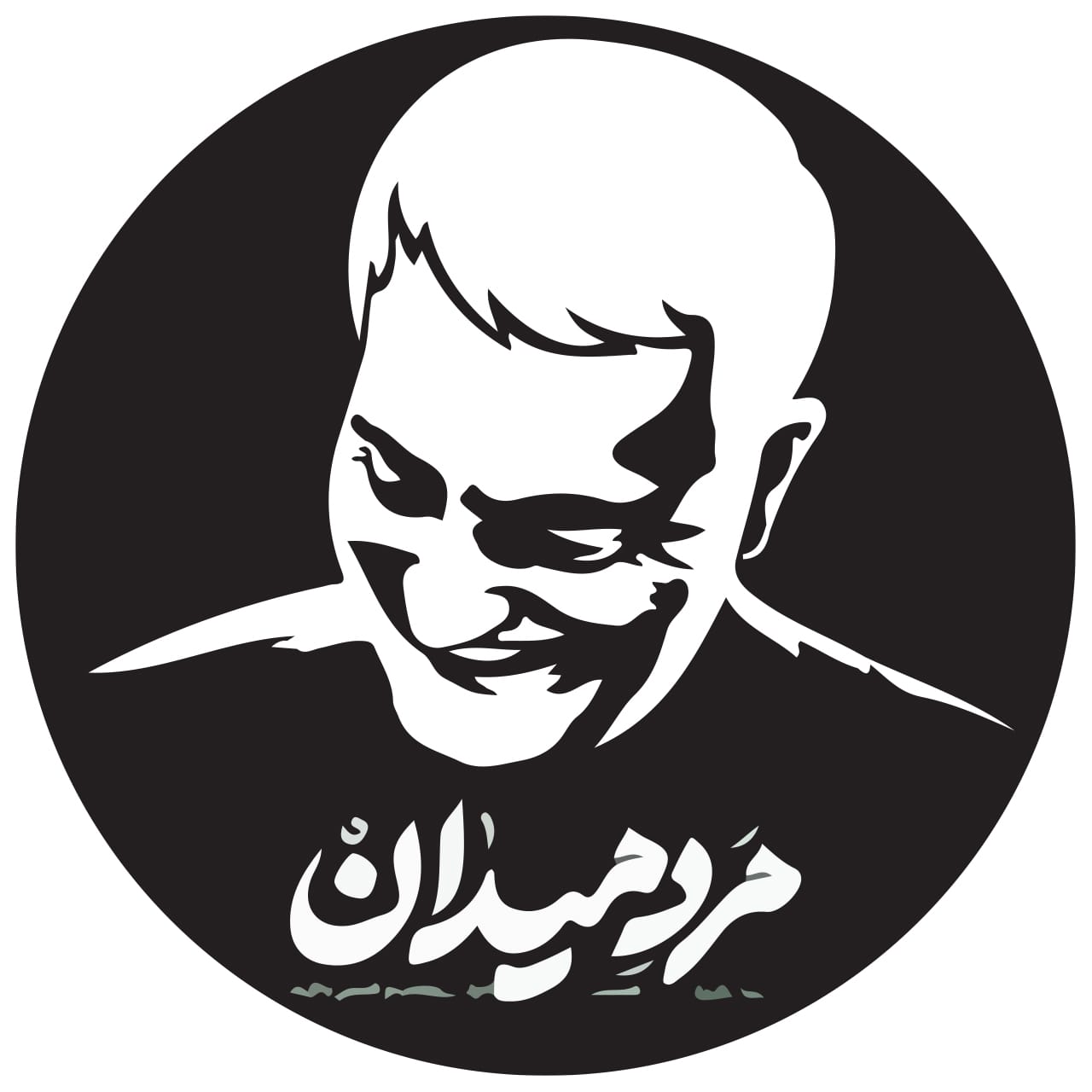برچسب لپ تاپ پویا مارکت طرح سردار سلیمانی کد 130